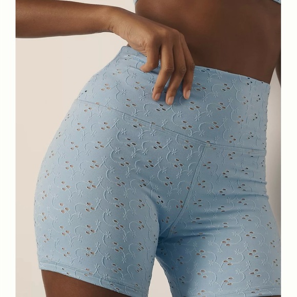 STRUT THIS x Anthropologie High Rise Biker shorts - Picture 2 of 3